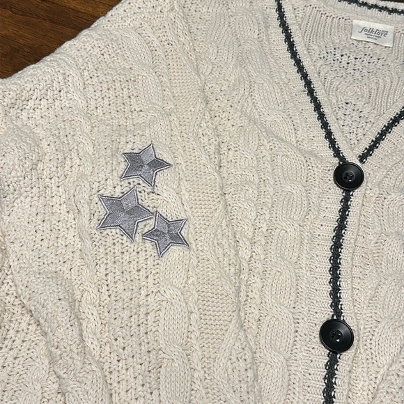 NEW! Taylor Swift Folklore Cardigan Medium / Large - Picture 4 of 7